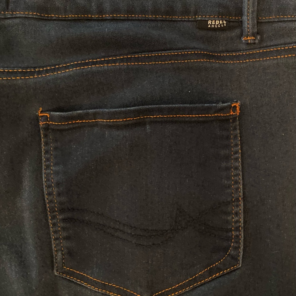 👖Rebel x Angels Pin-Up Skinny Jeans - Picture 4 of 12